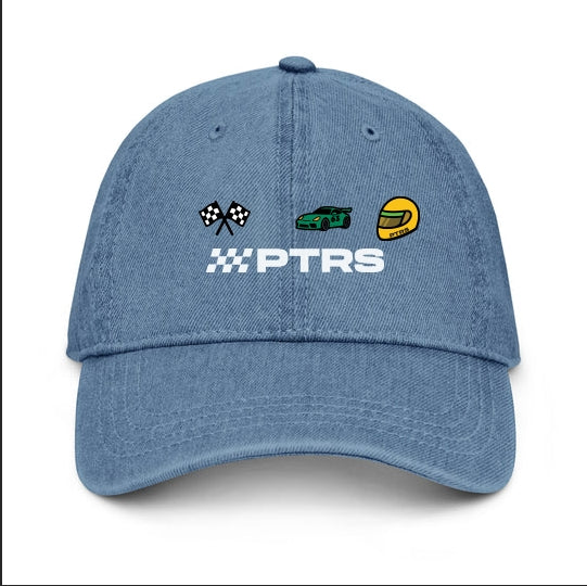 KELA x PTRS CAP 2025 JEAN / BLACK / หมวกแก๊ป + หมุดตกแต่ง