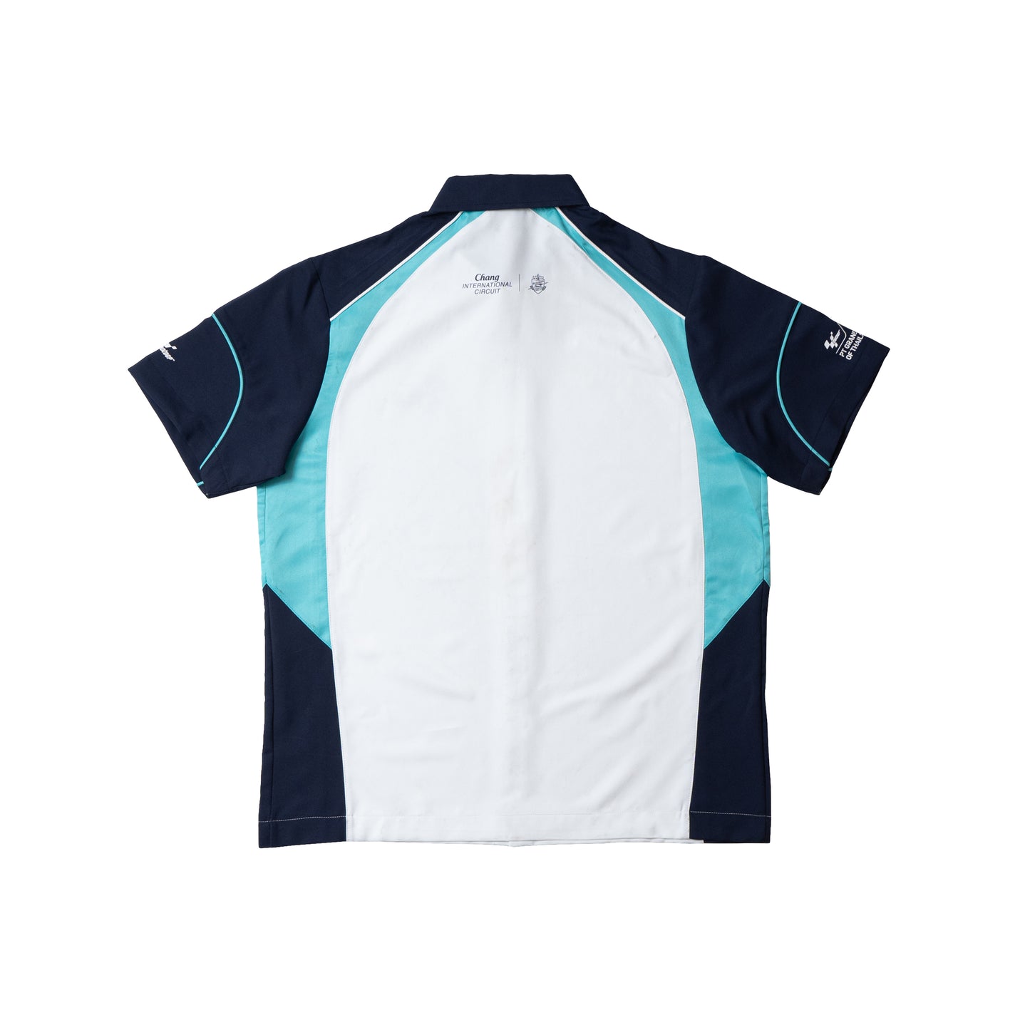 MotoGP™ WHITE/NAVY/BLUE OCEAN #THAIGP PIT SHIRT 2024