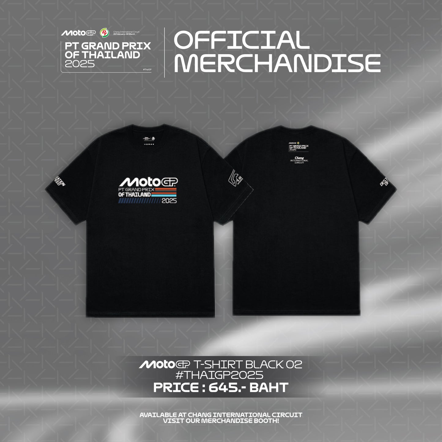 MotoGP™ T-SHIRT BLACK02 #THAIGP2025