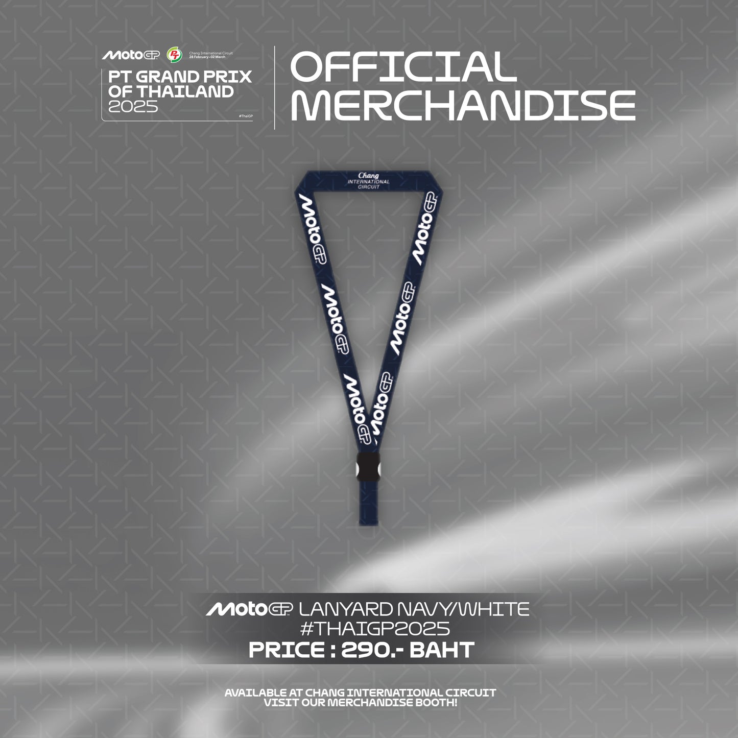 MotoGP™ LANYARD NAVY/WHITE #THAIGP2025