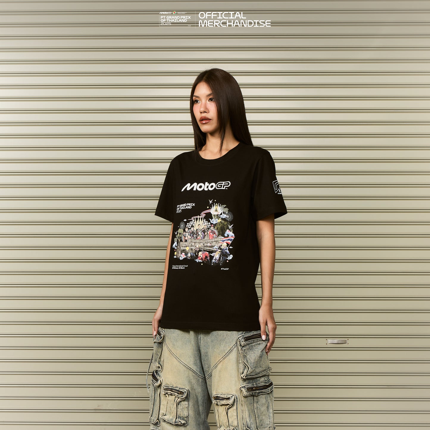 MotoGP™ T-SHIRT BLACK01 #THAIGP2025