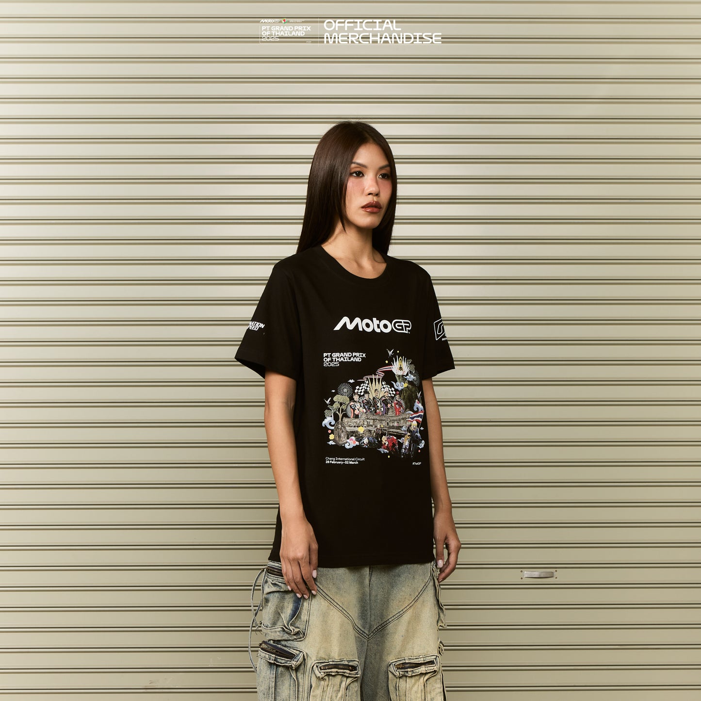 MotoGP™ T-SHIRT BLACK01 #THAIGP2025