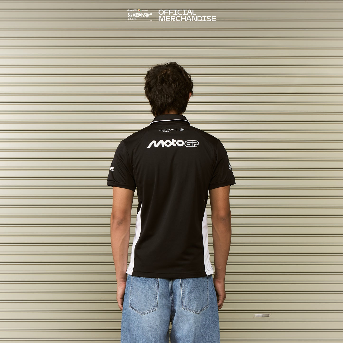 MotoGP™ POLO BLACK/WHITE #THAIGP2025