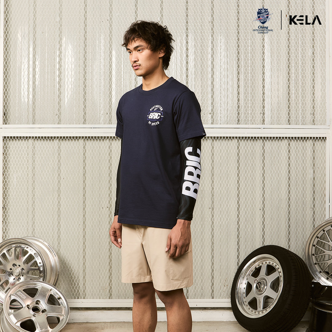 KELAXBRIC NAVY T-SHIRT 2025