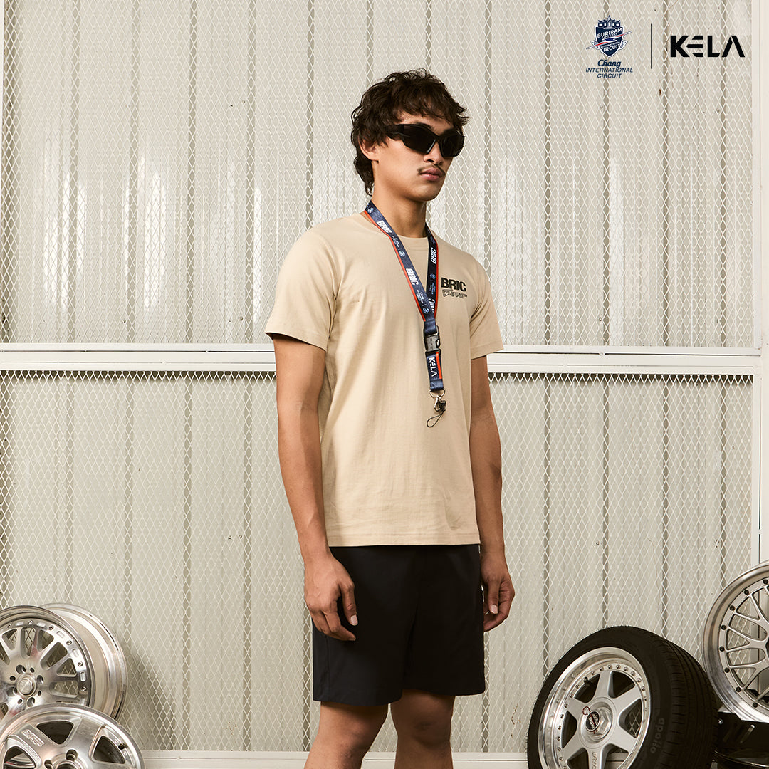 KELAXBRIC BEIGE THAI SHUTTLE T- SHIRT 2025