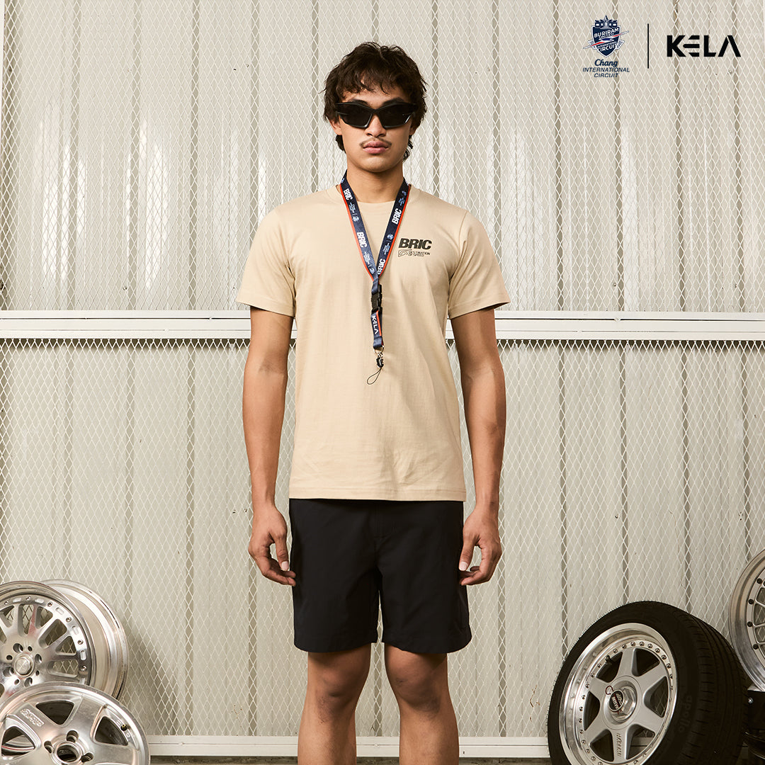 KELAXBRIC BEIGE THAI SHUTTLE T- SHIRT 2025