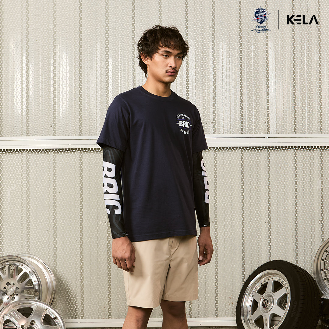 KELAXBRIC NAVY T-SHIRT 2025