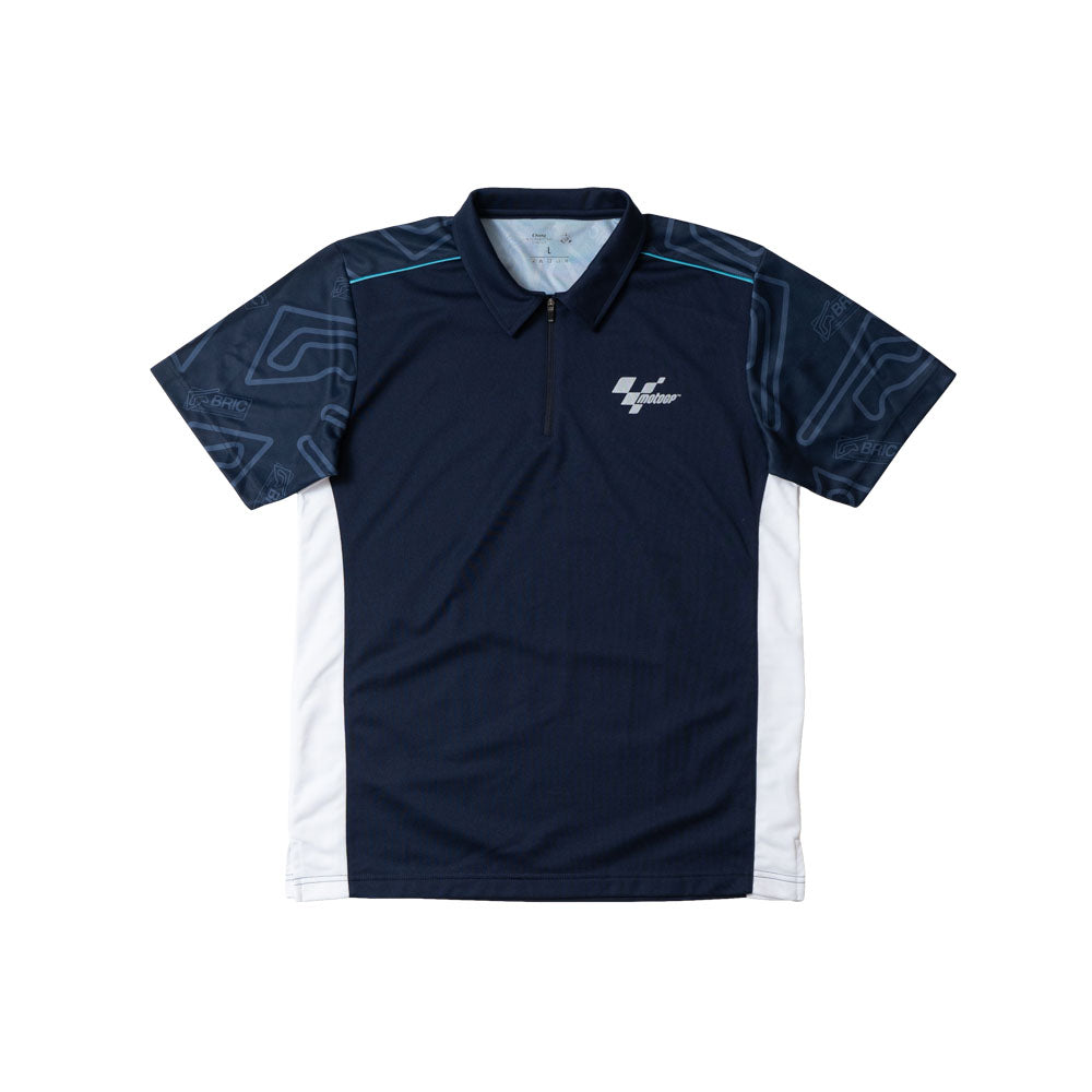 MotoGP™ NAVY #THAIGP HALF-ZIP POLO 2024
