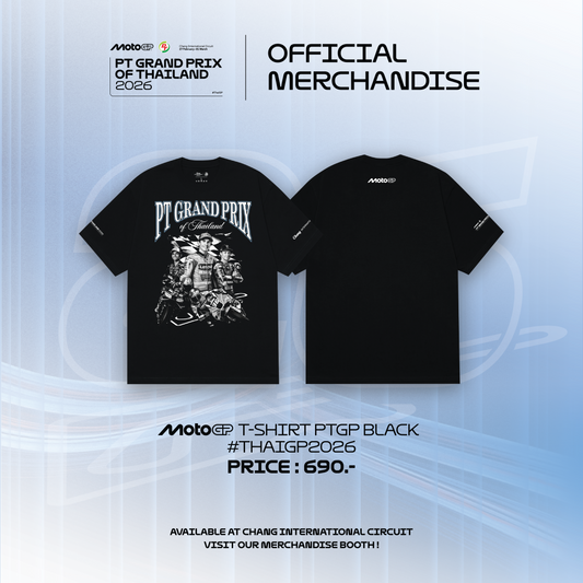 MotoGP™ BLACK T-SHIRT PTGP #THAIGP2026