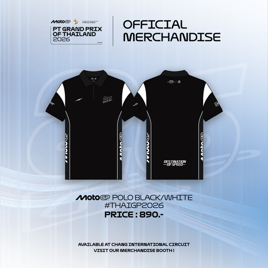 MotoGP™ POLO BLACK/WHITE #THAIGP2026