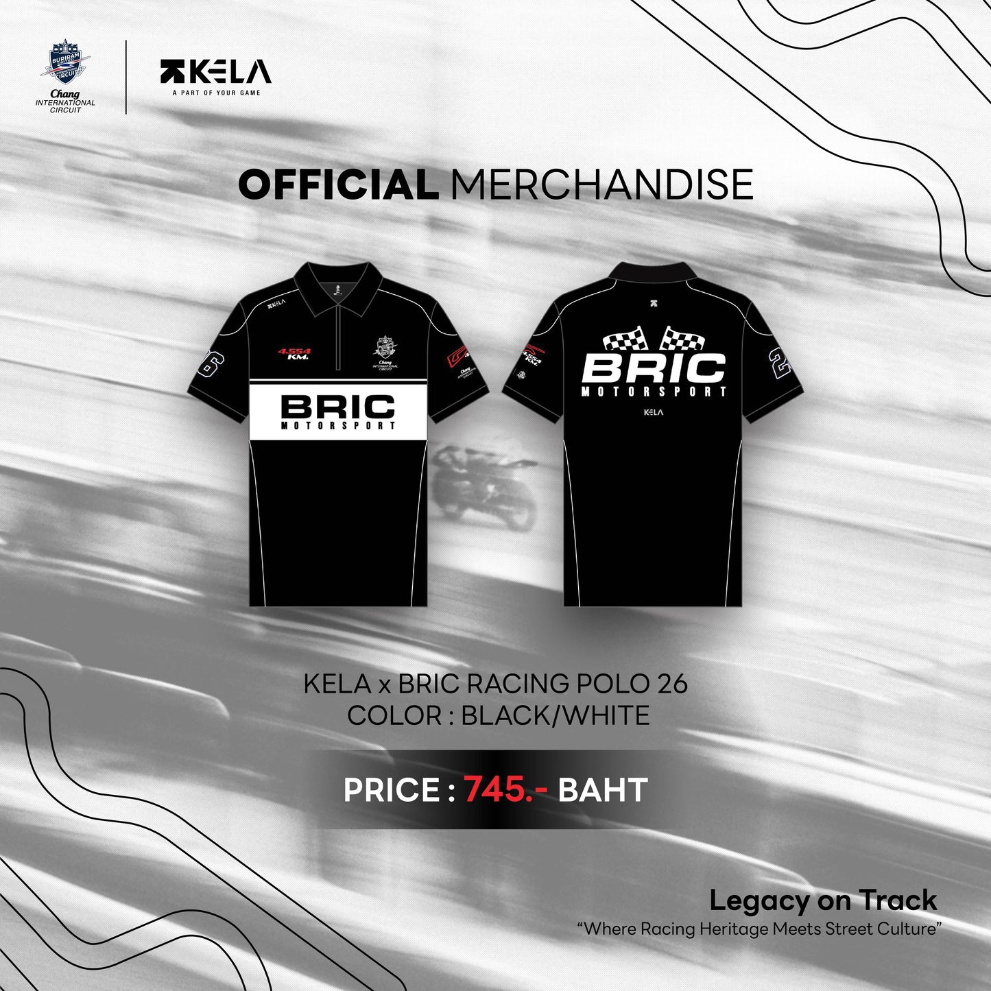 KELAxBRIC RACING POLO 26