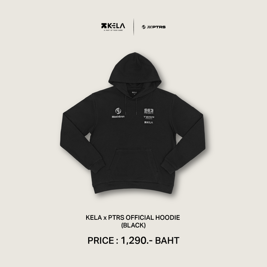 KELA x PTRS OFFICIAL HOODIE (BLACK)